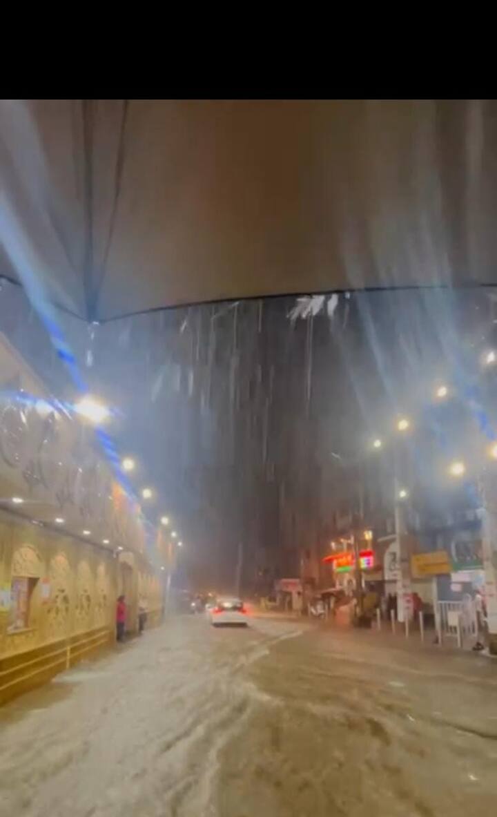 याशिवाय श्रीमंत भाऊ रंगारी गणपती ट्रस्टच्या संग्रहायलातही पावसाचे पाणी शिरले, दरम्यान शहरातील अनेक भागात हीच स्थिती पाहायला मिळाली.(फोटो सौजन्य : व्हायरल व्हिडीओ)
