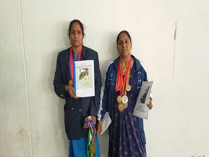 Madurai disabled player waiting for government job for 12 years அரசு கொடுத்த உறுதி.. அரசு வேலைக்காக 12 ஆண்டுகள் காத்திருப்பு.. மாற்றுத்திறனாளி வீராங்கனையின் கதை..