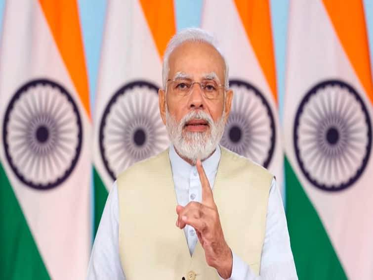 PM Modi poll-bound Gujarat lay foundation stone projects ₹15670 crore rajkot Gandhinagar Junagadh Vyara Kevadia PM Modi To Launch DefExpo, Projects Worth Rs 15,670 Crore On Two-Day Gujarat Visit Starting Today