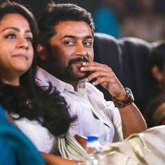 Surya Jyothika :  கண்களாலேயே காதல் செய்யும் சூர்யா ஜோதிகாவின் லவ்லி போட்டோஸ்!