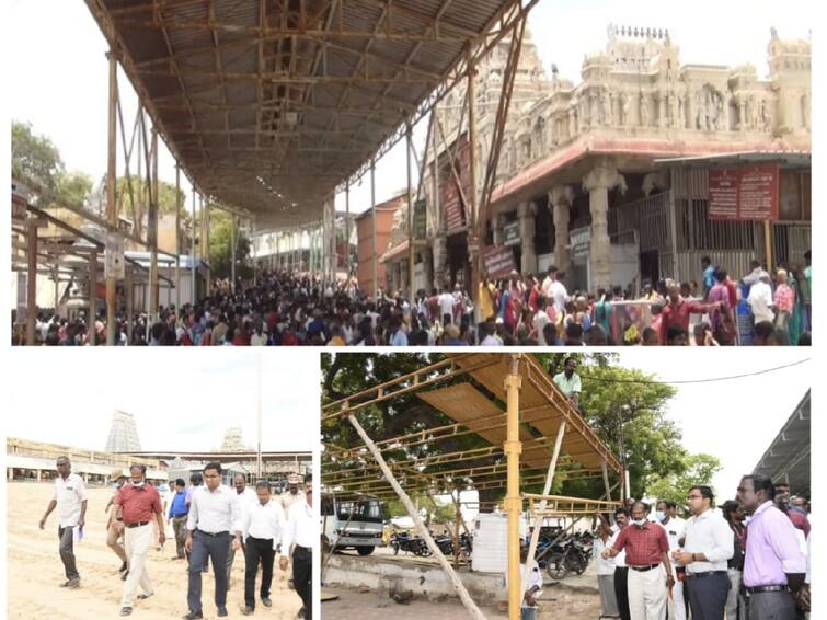 Tiruchendur : Devotees are not allowed to stay and observe fast in the entrance of Tiruchendur Temple TNN திருச்செந்தூர் கோயில் உள்பிரகாரத்தில் தங்கி விரதம்  இருக்க அனுமதி இல்லை - மாவட்ட ஆட்சியர்