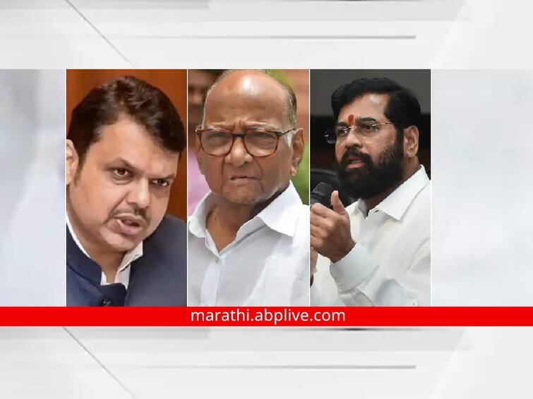 ncp chief sharad pawar will meet eknath shinde and devendra fadnavis for dinner in mumbai before mca election latest news in Marathi Maharashtra: देवेंद्र फडणवीस, एकनाथ शिंदे आणि शरद पवार भेटणार, डिनर डिप्लोमसीमध्ये महाचर्चा?