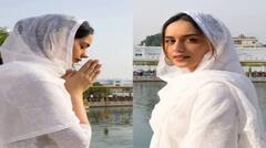 Manushi Chhillar: ਸਾਬਕਾ ਵਿਸ਼ਵ ਸੁੰਦਰੀ ਮਾਨੁਸ਼ੀ ਛਿੱਲਰ ਸ੍ਰੀ ਹਰਮੰਦਰ ਸਾਹਿਬ ਹੋਈ ਨਤਮਸਤਕ, ਫ਼ੈਨਜ਼ ਕਰ ਰਹੇ ਸਾਦਗ਼ੀ ਦੀ ਤਾਰੀਫ਼