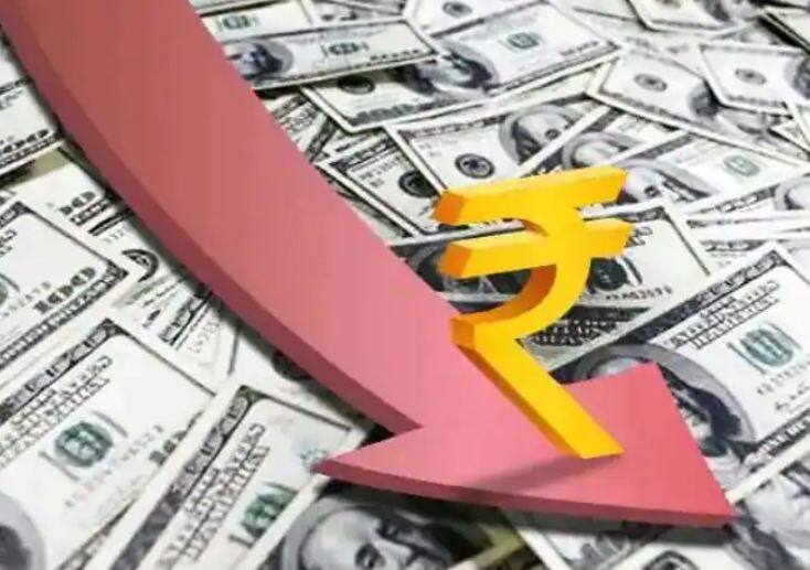 Historical fall in rupee again, slipped below 83 rupees against one dollar for the first time Rupee At All Time Low: ਰੁਪਏ 'ਚ ਫਿਰ ਇਤਿਹਾਸਕ ਗਿਰਾਵਟ, ਪਹਿਲੀ ਵਾਰ ਇਕ ਡਾਲਰ ਦੇ ਮੁਕਾਬਲੇ 83 ਰੁਪਏ ਹੇਠਾਂ ਖਿਸਕਿਆ