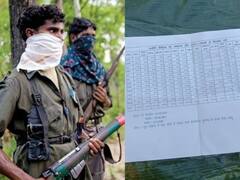 बस्तर पुलिस के हाथ लगी नक्सलियों के बजट की कॉपी, कहां और किन चीजों पर होता है खर्च, जानें