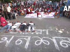 TET Candidates Protest Against Government In Bengal Over Recruitment