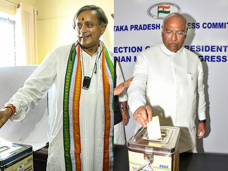 Kharge Or Tharoor: Congress Set To Get Non-Gandhi President After 24 Years, Counting Begins Kharge Or Tharoor: Congress Set To Get Non-Gandhi President After 24 Years, Counting Begins