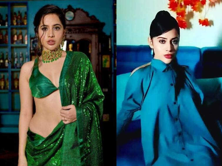 urfi javed unique style of wearing shirt flaunting her backless look actress video viral Urfi Javed Video: उर्फी जावेद ने अतरंग अंदाज में पहना शर्ट, वीडियो देख यूजर्स ने कहा-'धोखा है ये तो'