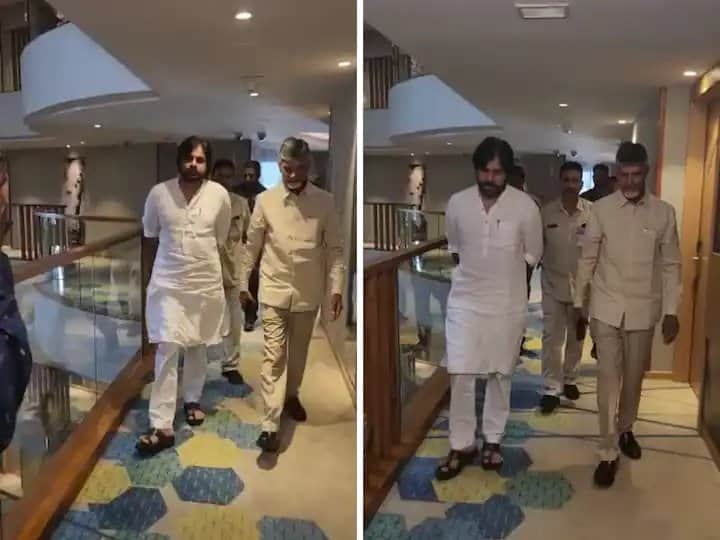 Naidu called on the Pawan Kalyan at a hotel to express solidarity with him after the incident at the Visakhapatnam airport that resulted in the movie star's confinement to the hotel room .