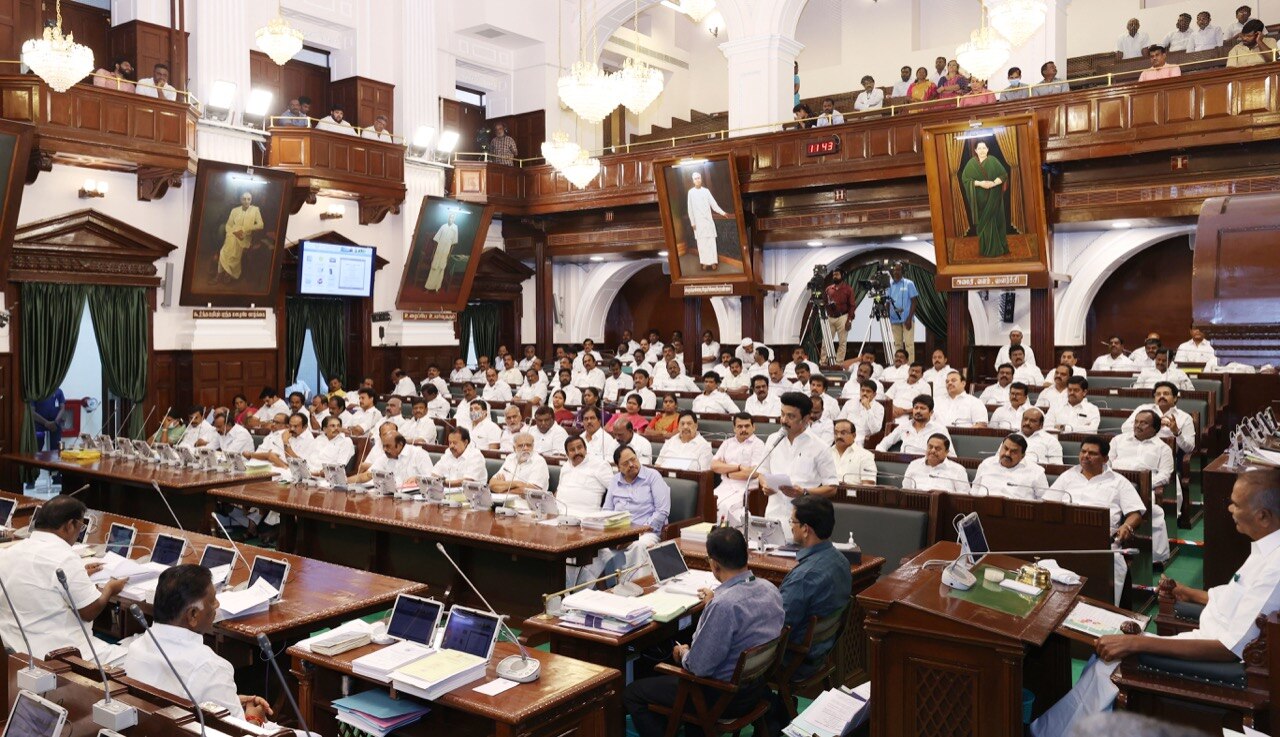 Tamil Nadu Assembly : தி.மு.க. ஆட்சியில் 78 சதவீத அறிவிப்புகள் நிறைவேற்றம் - சட்டசபையில் முதலமைச்சர் மு.க.ஸ்டாலின் அறிவிப்பு