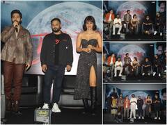 फिल्म 'भेड़िया' के ट्रेलर लॉन्च पर शानदार लुक में दिखे वरुण धवन और कृति सेनन, देखें इवेंट की तस्वीरें