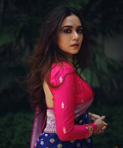 Amruta Khanvilkar: 'चंद्रा' सारखं खुललं अमृताचं सौंदर्य; फोटोंवरुन नजर हटणार नाही