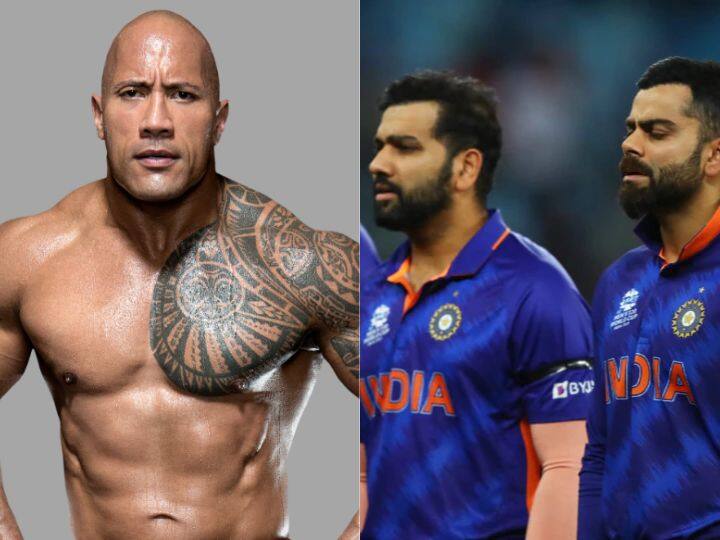 T20 World Cup 2022 India Vs Pakistan The Rock Promo Video T20 WC 2022: ભારત-પાકિસ્તાન મેચ અંગે WWEના દિગ્ગજ 'ધ રોકે' શેર કર્યો વીડિયો, જણાવ્યું મેચનું મહત્વ