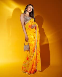 Rakul Preet Singh In A Yellow Saree Is All About The Festive Vibe, SEE PICS