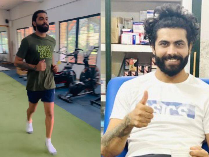 Ravindra Jadeja Share A Training Video Where He Took His First Step After Surgery See Video Watch: ટીમ ઈન્ડિયા માટે આવ્યા સારા સમાચાર, રિકવરી બાદ જાડેજાએ શરુ કરી ટ્રેનિંગ, જુઓ Video