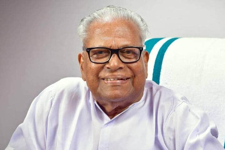 Former Kerala Chief Minister VS Achuthanandan Turns 99 Former Kerala Chief Minister VS Achuthanandan Turns 99