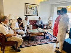 PHOTO: लीलावती रुग्णालयात उपचार घेणाऱ्या संजय शिरसाट यांची मुख्यमंत्र्यांनी घेतली भेट