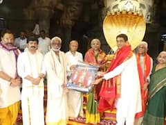 Finance Minister Nirmala Sitharaman Offers Prayers At Tirumala: In Pics