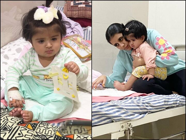 Charu Asopa Daughter Hospitalized: टीवी एक्ट्रेस चारू असोपा की बेटी जियाना सेन अस्पताल में भर्ती हैं. एक्ट्रेस ने सोशल मीडिया पर इसकी वजह बताई है.