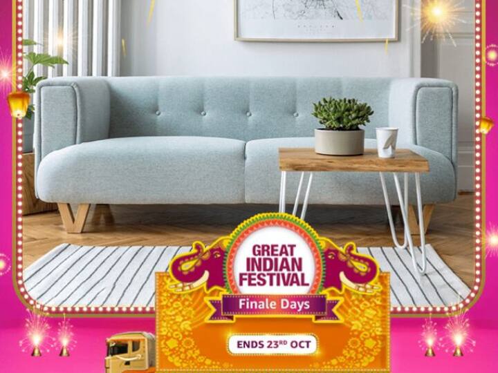 Amazon Great Indian Festival Sale Home Centre 5 Seater Sofa 6 Seater Dining Furniture Green Soul Office Chair Desk Discount दिवाली पर कम कीमत में चमकायें घर, अमेजन सेल के आखिरी दिनों में फर्नीचर खरीदें 85% तक के डिस्काउंट पर