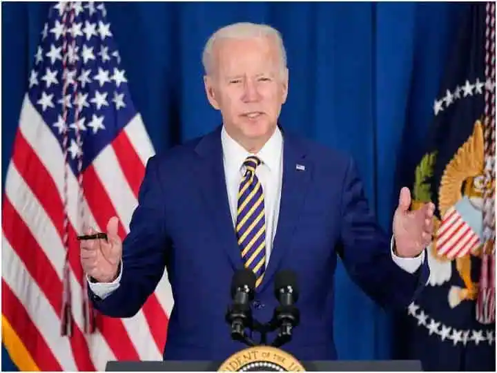 Biden vows to use veto if Republicans win Congress and try to ban abortion marathi news America :  गर्भपातावर बंदी घालण्याचा प्रयत्न केल्यास व्हेटो वापरणार, रिपब्लिकन कॉंग्रेस जिंकल्यास बायडेन यांची घोषणा