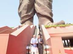 Antonio Guterres In Gujarat: गुजरात में पीएम मोदी और UN के महासचिव ने 'स्टेचू ऑफ यूनिटी' का किया दौरा, देखें खास तस्वीरें