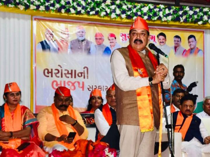 Gujarat BJP Union Minister Jitendra Singh addressed public meeting said this about Gujarat model Gujarat Politics: केंद्रीय मंत्री जितेंद्र सिंह बोले- 'गुजरात के विकास मॉडल का हर राज्य कर रहा अनुकरण'