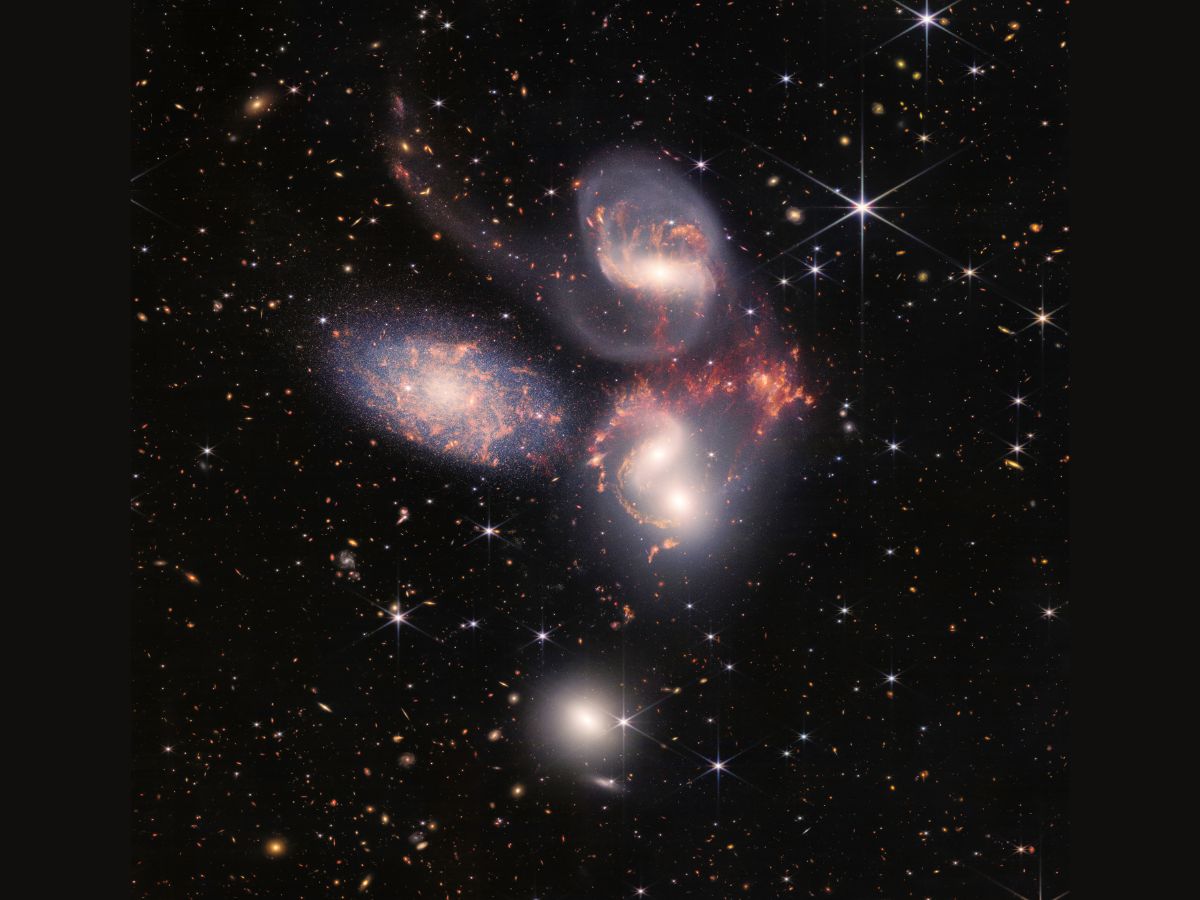 Stellar Gymnastics Phantom Galaxy Pillars Of Creation Cosmic Cliffs Webb's  Breathtaking Images Of The Cosmos. SEE PICS