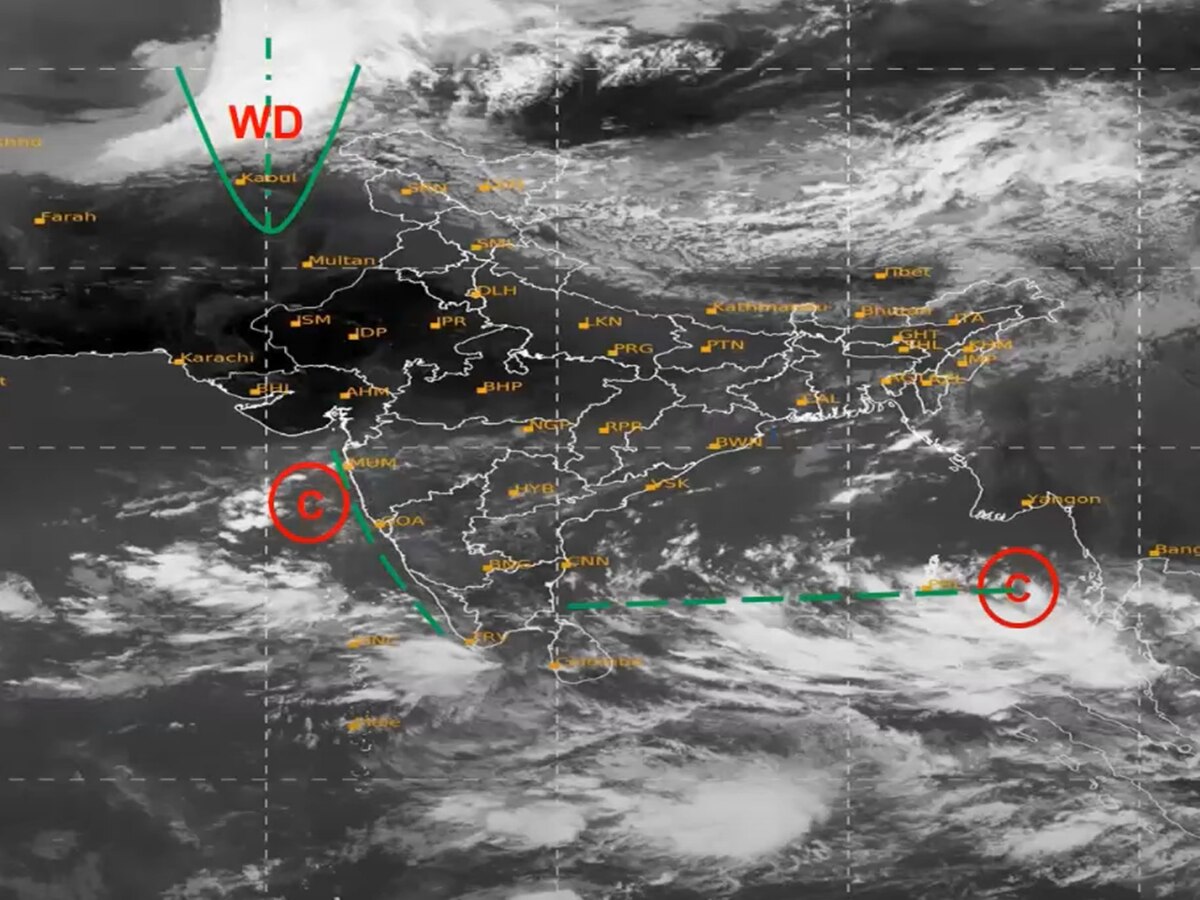 Low-Pressure Area In Bay Of Bengal Likely To Intensify Into Cyclone, To ...