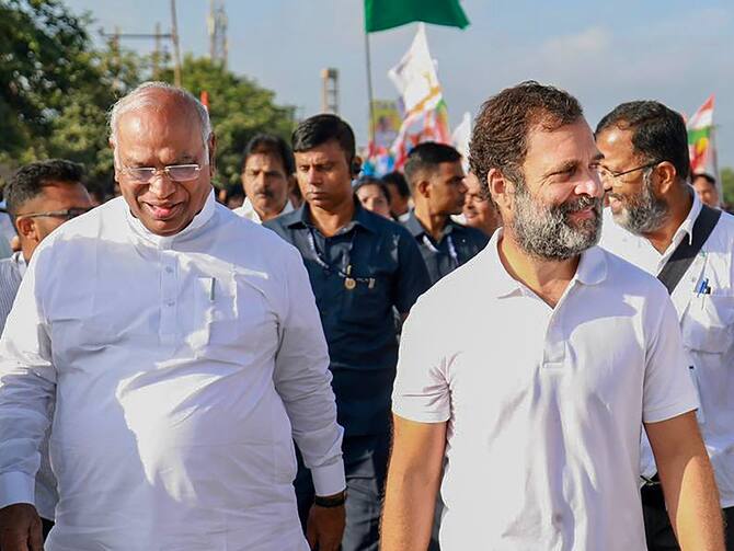 It 'Was Quite Clear': Congress On Rahul Gandhi Declaring Kharge President  Before Official Announcement