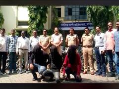 Nanded : तिघा बाईक चोरांच्या मुसक्या आवळल्या, 21.80 लाखाच्या 30 चोरीच्या बाईक जप्त; वजिराबाद पोलिसांची कारवाई