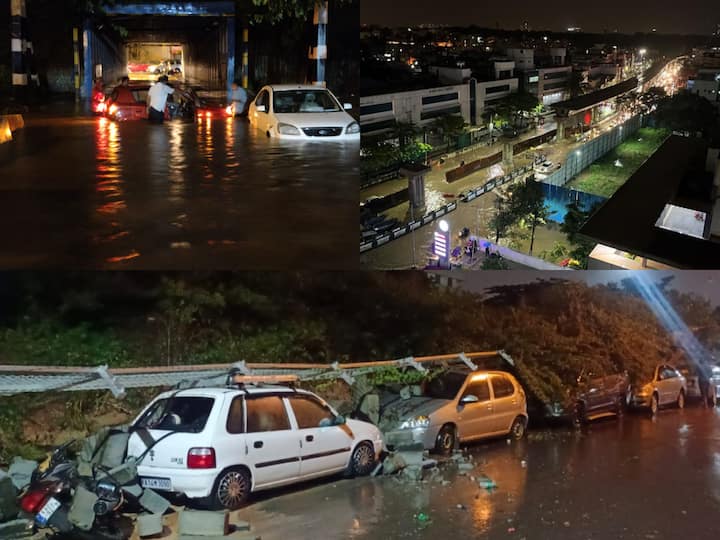 Incessant rainfall battered Bengaluru, resulting in waterlogging in several parts of the city. See pictures.