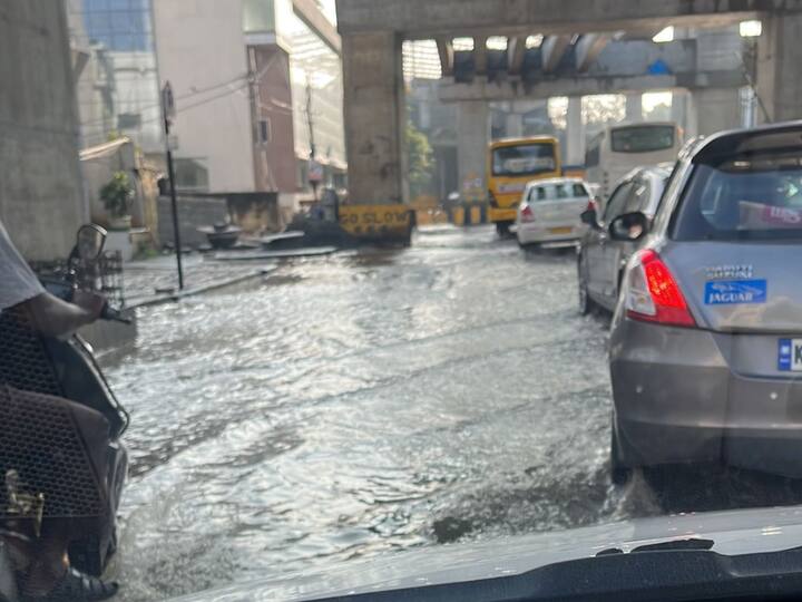 The India Meteorological Department (IMD) had issued a yellow alert in the city. (Source: @mohanbn)