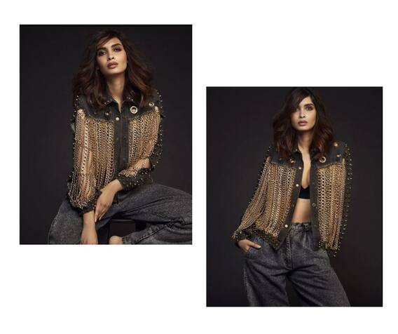 डेनिम बेबी... डायना पेंटीचा लूक व्हायरल!