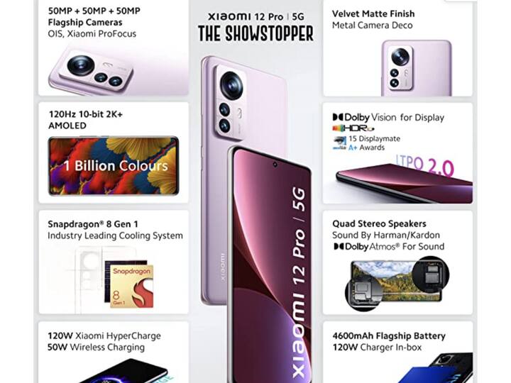 Xiaomi 12 Pro flagship was launched earlier this year (Image courtesy: Xiaomi India)