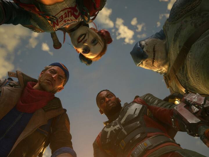 Suicide Squad: Kill The Justice League (2023) — This upcoming instalment will let players control Captain Boomerang, Deadshot, Harley Quinn, and King Shark. As the title suggests, this chapter will revolve around the Suicide Squad take on Superman, Flash, and other Justice League heroes. [Image Credit: WB Games]