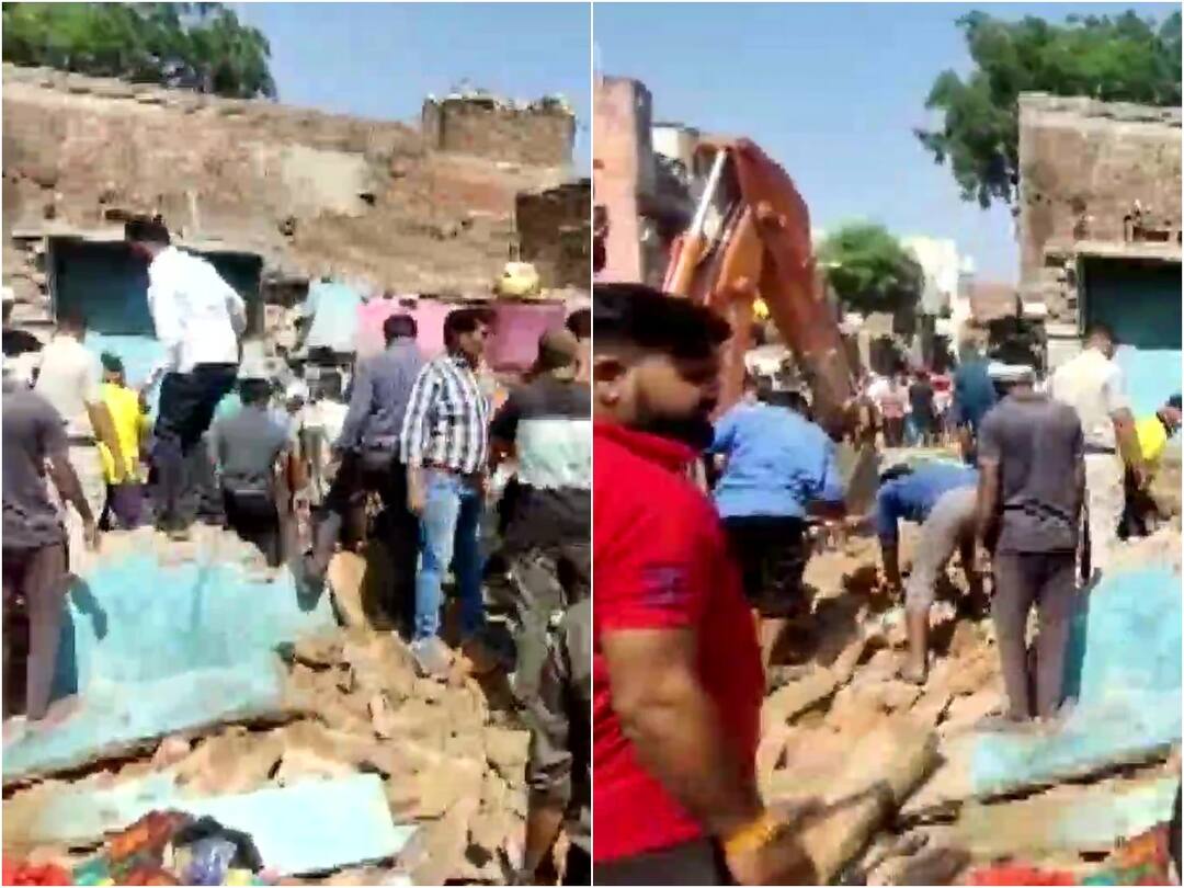 Firecracker Godown 4 killed 7 injured after explosion at Firecracker Godown in Madhya Pradesh's Morena Firecracker Godown Blast: బాణసంచా ఫ్యాక్టరీలో భారీ పేలుడు- నలుగురు మృతి!