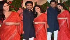 Katrina Vicky : ਲਾਲ ਜੋੜੇ 'ਚ ਪਤੀ ਵਿੱਕੀ ਦਾ ਹੱਥ ਫੜ ਕੇ ਦੀਵਾਲੀ ਪਾਰਟੀ 'ਚ ਪਹੁੰਚੀ ਕੈਟਰੀਨਾ ਕੈਫ, ਚੰਨ ਦਾ ਟੁਕੜਾ ਲੱਗੀ ਅਦਾਕਾਰਾ