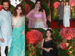 In Pics: रमेश तौरानी की दिवाली पार्टी में पहुंचे Riteish-Genelia समेत कई बॉलीवुड सितारे, देखिए तस्वीरें