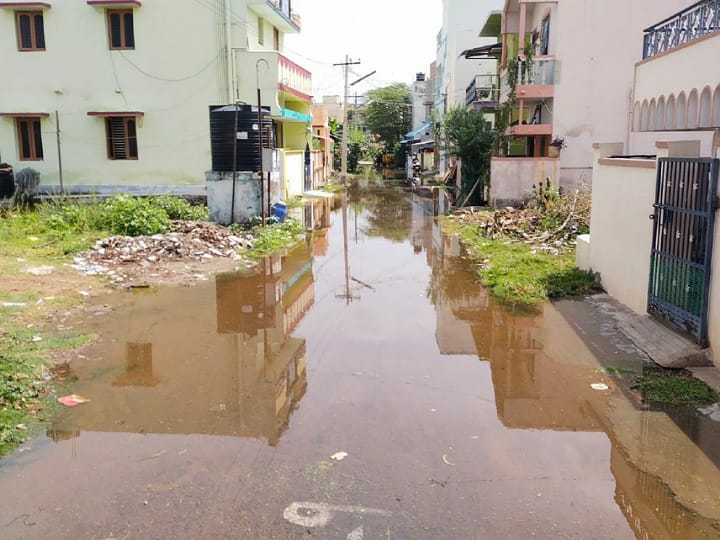 கரூர் மாவட்டத்தில் பெய்த கனமழை -  பொதுமக்கள், விவசாயிகள் மகிழ்ச்சி