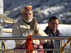 PM In U'khand: Modi Offers Prayers At Badrinath After Laying Foundation Stone For Ropeway Project At Kedarnath