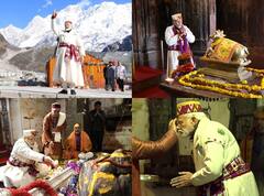 PM Modi in Kedarnath: पहाड़ी कपड़ों में बाबा केदार के दर पर पीएम मोदी, तस्वीरों में सिर पर नजर आई हिमाचली टोपी