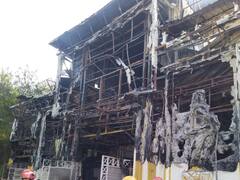 Delhi Fire: दिल्ली के रोहिणी सेक्टर-3 में धू-धूकर जला बैक्वेट हॉल, देखें तस्वीरें