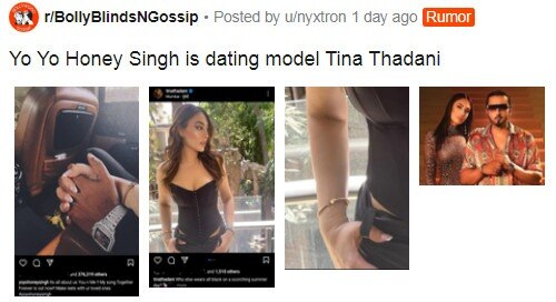 तलाक के बाद इस एक्ट्रेस को डेट कर रहे हैं Honey Singh, सोशल मीडिया पर मिला सबूत!