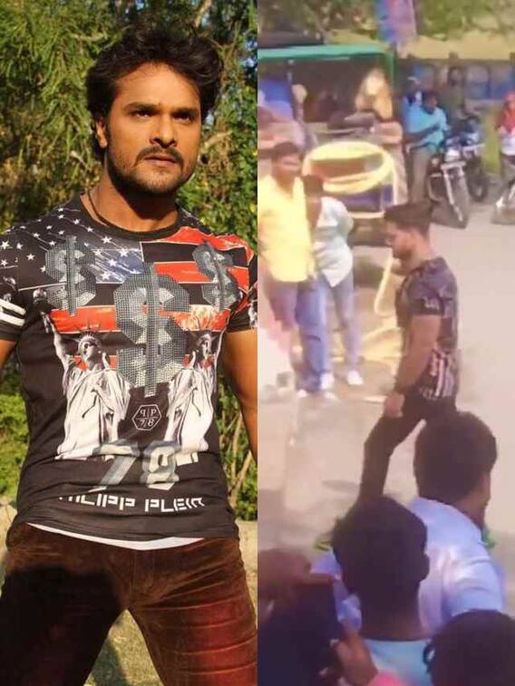 महादेव के मंदिर से जुड़ा खेसारी का विवाद!