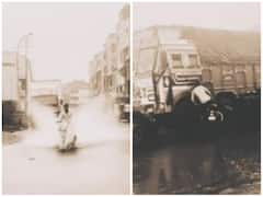 बुलेट लेकर हवाबाजी करना पड़ा महंगा, ट्रक से हुई जोरदार टक्कर