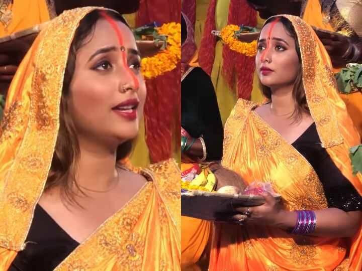Rani Chatterjee shares Chhath Video with fans in yellow saree Chhath Song: छठी मैया की भक्ति में लीन नज़र आईं Rani Chatterjee, फैंस के लिए शेयर किया नया गीत