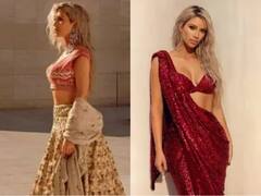 जब विदेशी डीवा किम कार्दशियन ने साड़ी में ढाया कहर, इस फेमस मैगजीन के लिए करवाया था फोटोशूट