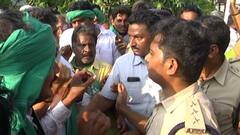 Amaravati Farmers Pasalapudi : వైసీపీ వికేంద్రీకరణ నినాదాలు రోడ్డుపై అమరావతి రైతులు| DNN | ABP Desam