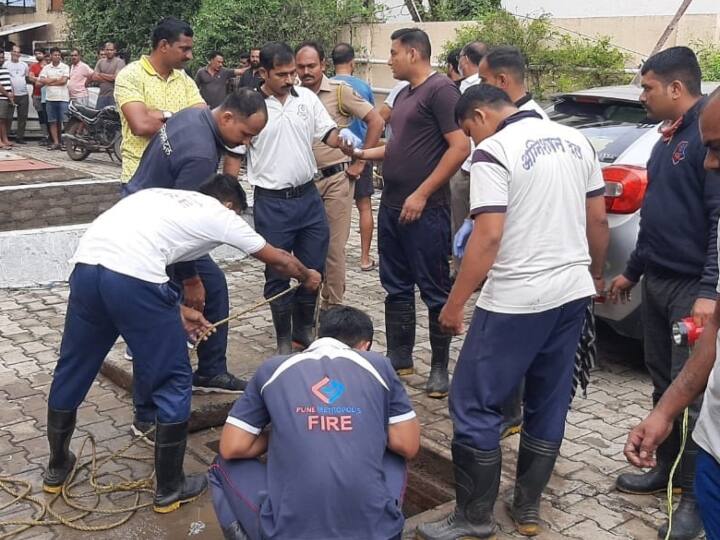 Maharashtra pune 3 employees died while cleaning chamber in Pune Ann पुणे में चैंबर की सफाई कर रहे है 3 कर्मचारियों की हुई मौत